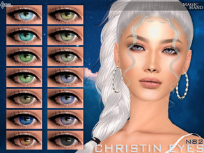 Sims 4 — Christin Eyes N82 by MagicHand — Beautiful eyes for males and females in 15 colors - HQ compatible. Preview -