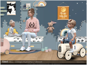Sims 4 — Diego nursery decor by Severinka_ — A set of decor for decoration nursery (for toddlers) The set includes 9