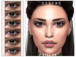Sims 4 — P-Eyes N8 [Patreon] by Seleng — HQ compatible eyes with 21 colours. Allowed for all the ages. Enjoy!