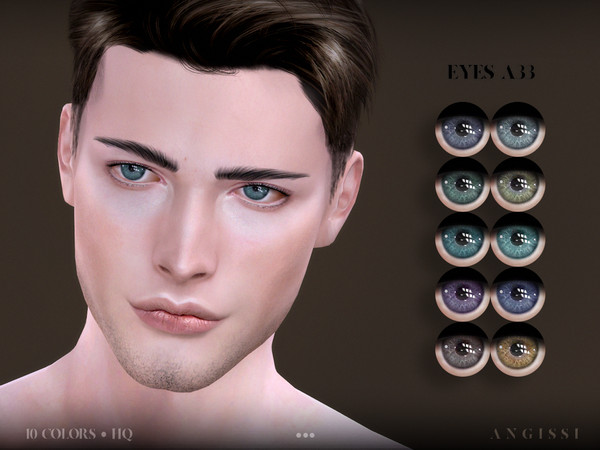 Sims 4 — EYES-A33 by ANGISSI — *For all questions go here - angissi.tumblr.com Facepaint category 10 colors HQ compatible