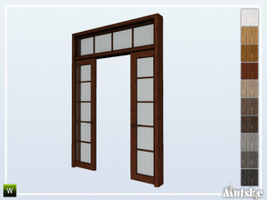 Sims 4 — Leeds Arch Pocket Door 2x1 by Mutske — Part of the construtionset Leeds. Made by Mutske@TSR.