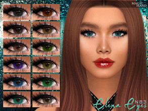 Sims 4 — Elena Eyes N83 by MagicHand — Regular eyes for males and females in 12 colors - HQ compatible. Preview - CAS