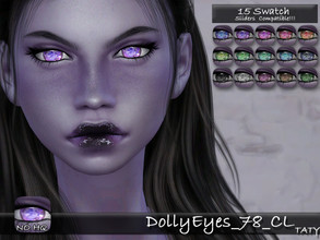 Sims 4 — DollyEyes_78_CL by tatygagg — New Fantasy Eyes for your sims. - Female, Male - Human, Alien - Toddler to Elder -