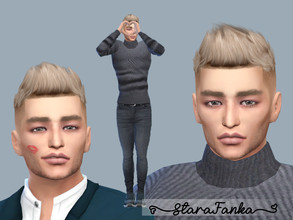 Sims 4 — Tim Nielsen by starafanka — DOWNLOAD EVERYTHING IF YOU WANT THE SIM TO BE THE SAME AS IN THE PICTURES NO SLIDERS