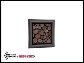 Sims 4 — Raspberry Crush Shabby Chic Faux Logs by seimar8 — Maxis match shabby chic painting of faux logs. Base Game