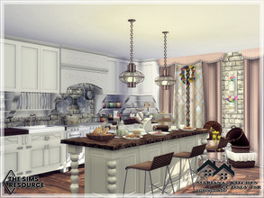 Sims 4 — MARIANA - Kitchen - CC only TSR by marychabb — I present a room - Kitchen , that is fully equipped. Tested.