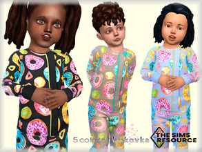 Sims 4 — Donut Top  by bukovka — Top for babies. Installed standalone, suitable for the base game. 5 color options. The