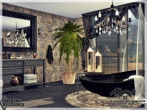 Sims 4 — KAMIRO - Bathroom - CC only TSR by marychabb — I present a room - Bathroom, that is fully equipped. Tested.