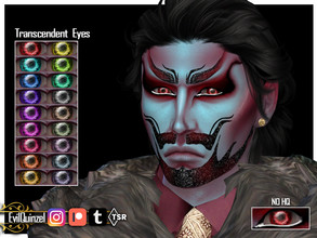 Sims 4 — Transcendent Eyes by EvilQuinzel — - Facepaint category; - Female and male; - Teen + ; - All species; - 18