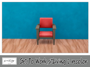 Sims 4 — GTW sitLiving 2 by so87g — cost: 150$, 4 colors, you can found it in comfort - chair (living). NEW features of