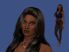 Sims 4 — Taraji Magombo by EmmaGRT — Young Adult Sim Trait: Outgoing Aspiration: Successful Lineage *Make sure to check