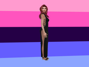 Sims 4 — Omnisexual Pride Flag CAS Background by BribedParrot — Omnisexual Pride Flag CAS Background For all people who
