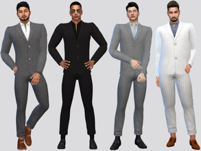 Sims 4 — Casual Office Suit by McLayneSims — TSR EXCLUSIVE Standalone item 8 Swatches MESH by Me NO RECOLORING Please
