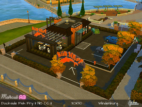 Sims 4 — Dockside Fish Fry II NO CC II by Marcusa3 — Welcome to Dockside Fish Fry! Lot Size: 30X30 Lot Type: Restaurant