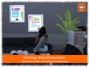 Sims 4 — RareDiseaseDay - 6.000+ identified rare diseases by Stephanie_Mey1991 — Pictures in the colors of