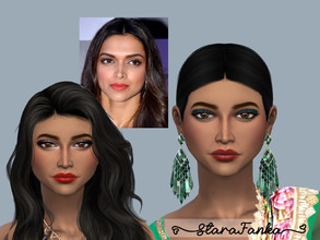 Sims 4 — Deepika Padukone (request) by starafanka — Expansion Packs I have: Get Together City Living Cats and Dogs