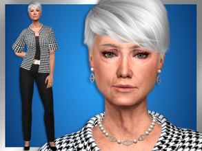 Sims 4 — Amalia Carson by DarkWave14 — Download all CC's listed in the Required Tab to have the sim like in the pictures.
