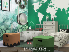 Sims 4 — Emerald Kids by dasie22 — Emerald Kids is a fantastic room for children. Please, use code