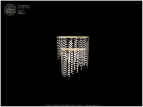 Sims 4 — Cadence - wall lamp right by Severinka_ — Wall lamp right From the set 'Cadence pt.I' Build / Buy category: