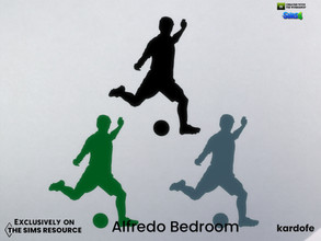 Sims 4 — kardofe_Alfredo Bedroom_Decorative vinyl 2 by kardofe — Decorative vinyl of a football player, in two different