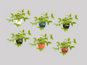 Sims 4 — Bedroom Kalea Plant by ung999 — Bedroom Kalea Plant Color Options : 6