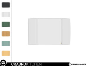 Sims 4 — Mid-Century Modern - Crabro Cabinet Corner by wondymoon — - Crabro Kitchen - Cabinet Corner - Wondymoon|TSR -