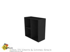 Sims 4 — Iowa Wall Cabinet With Shelf by Onyxium — Onyxium@TSR Design Workshop Living Room Collection | Belong To The