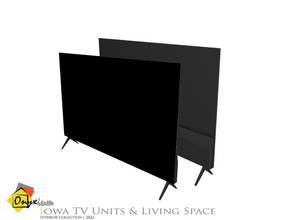 Sims 4 — Iowa Television by Onyxium — Onyxium@TSR Design Workshop Living Room Collection | Belong To The 2022 Year
