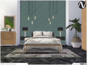 Sims 4 — Glen Bedroom by ArtVitalex — Bedroom Collection | All rights reserved | Belong to 2022 ArtVitalex@TSR - Custom