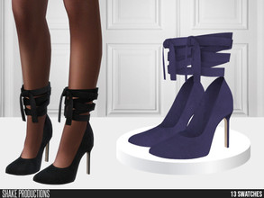 Sims 4 — 853 - High Heels by ShakeProductions — Shoes/Heels New Mesh All LODs Handpainted 16 Colors
