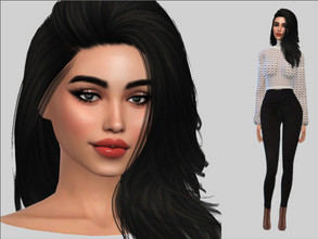 Sims 4 — Clara Uribarri by Danielavlp — Download all CC's listed in the Required Tab to have the sim like in the