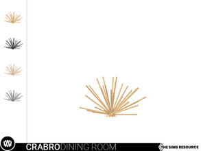 Sims 4 — Mid-Century Modern - Crabro Tabletop Decor by wondymoon — - Crabro Dining Room - Tabletop Decor - Wondymoon|TSR