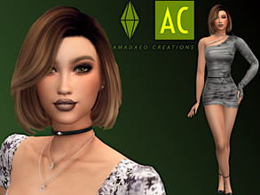 Sims 4 — Michelle Egan by Amadaeo1969 — Young Adult Female Traits -Perfectionist -Family Oriented -Creative Aspiration