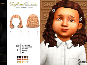 Sims 4 — Avery Hairstyle by sehablasimlish — I hope you like it and enjoy it.