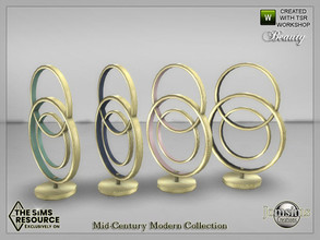 Sims 4 — Mid-Century Modern Collection beauty sculpture by jomsims — Mid-Century Modern Collection beauty sculpture