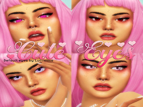 Sims 4 — Cute Eyes default by Fgluci — Cute Eyes default tagme if u use it: @Luciisims