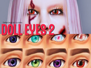 Sims 4 — Doll Eyes 2 default by Fgluci — Doll Eyes 2 default Tag me if u use it @luciisims