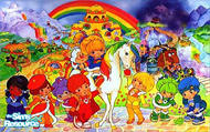 Sims 1 — Mural - Rainbow Brite by Voakley — 