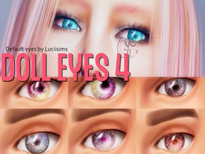 Sims 4 — Doll Eyes 4 default by Fgluci — Doll Eyes 4 default Tag me if u use it @luciisims