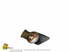 Sims 4 — Mid Century Modern - Rinehart Toddler Bed Pillows by Onyxium — Onyxium@TSR Design Workshop Toddler Bedroom
