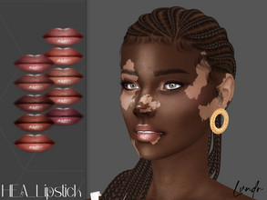 Sims 4 — Happily Ever After_Lipstick by LVNDRCC — Shiny lipstick with lip gloss effect and blended lip liner made to fit
