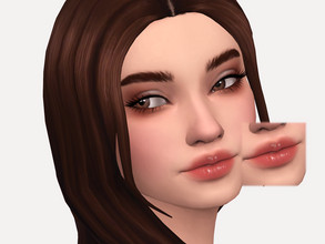 Sims 4 — Lucia Lipgloss by Sagittariah — base game compatible 5 swatch properly tagged enabled for all occults disabled