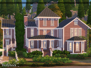 Sims 4 — Hollyhock | noCC by simZmora — This house will bring peace and happiness to your sims family. About the name of