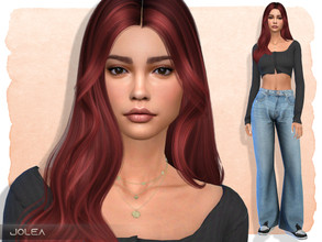 Sims 4 — Antonia Novak by Jolea — If you want the Sim to look the same as in the pictures you need to download all the CC