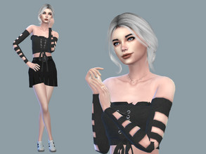 Sims 4 — Isabella Stone by V3N0M_Z — This item uses custom content and sliders.