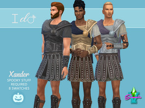 Sims 4 — SimmieV I Do Xander Outfit by SimmieV — Concur your wedding day with this Roman inspired outfit. Sure, it's a