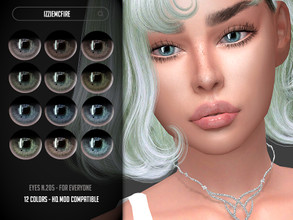 Sims 4 — IMF Eyes N.205 by IzzieMcFire — - Stand alone item with thumbnail - 12 colors - All ages and genders - HQ