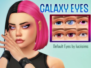 Sims 4 — Galaxy Eyes Default by Fgluci — Galaxy Eyes default Tag me if u use it @luciisims