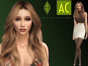 Sims 4 — Corinn Duvall by Amadaeo1969 — Young Adult Female Traits -High Maintenance -Outgoing -Neat Aspiration -World
