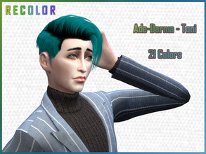 Sims 4 — Ade_Darma - Toni Recolor by TheeAwkwardOne — 21 colors, solids and two tones